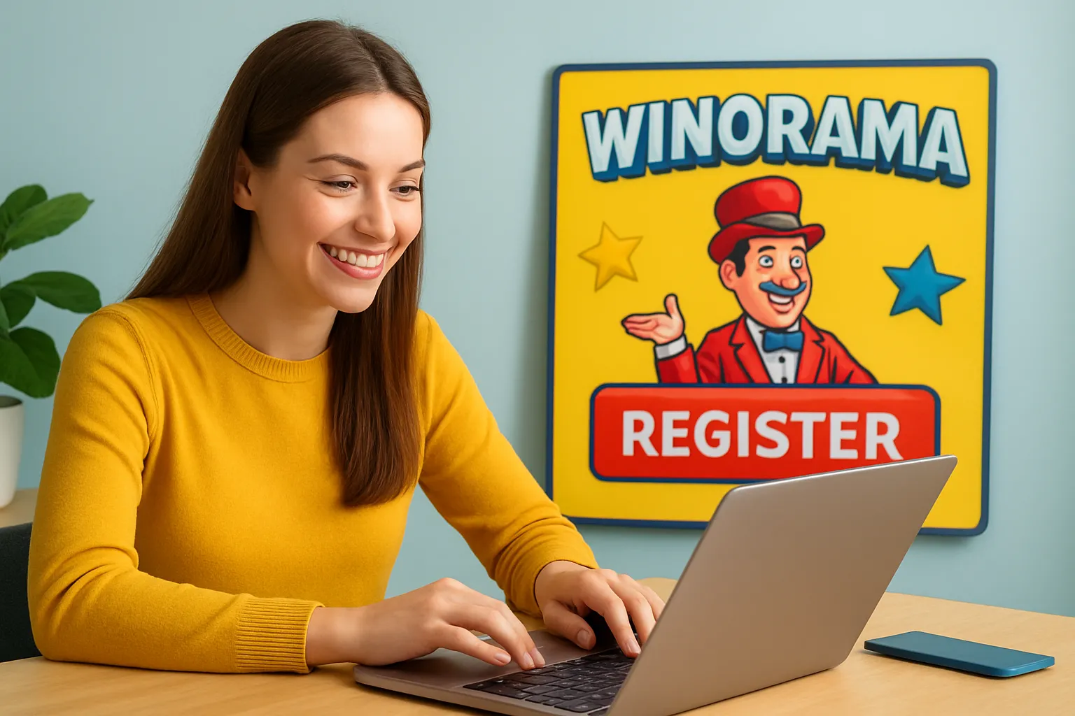 Hoe aan te melden bij Winorama?